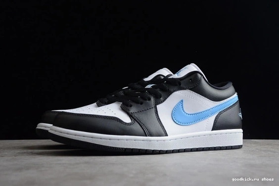 DC0774-041 University (W) Jordan Low  Blue Black 1 DC0774-041 White 0408